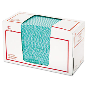 ESCHI8312 - Wet Wipes, 14 X 21, White-green, 100 Towels-pack, 9-carton