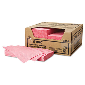 ESCHI8507 - Wet Wipes, 11 1-2 X 24, White-pink, 200-carton