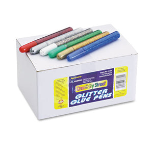 ESCKC338000 - Glitter Glue Pens, Assorted, 10 Cc Tube, 72-pack