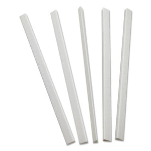 ESCLI34447 - Slide 'n Grip Binding Bars, White, 11 X 1-4, 100-box