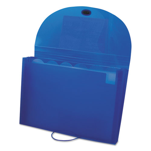 ESCLI48305 - EXPANDING FILES, LETTER, 7-POCKET, BLUE