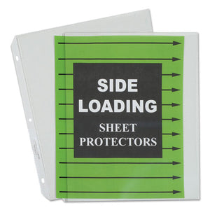 ESCLI62313 - Side Loading Polypropylene Sheet Protector, Clear, 2", 11 X 8 1-2, 50-bx