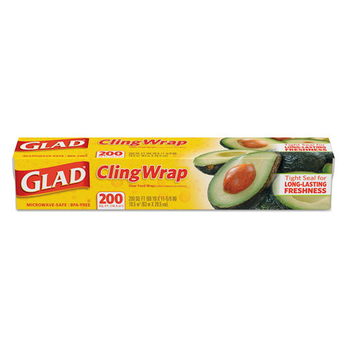 ESCLO00020 - Clingwrap Plastic Wrap, 200 Square Foot Roll, Clear