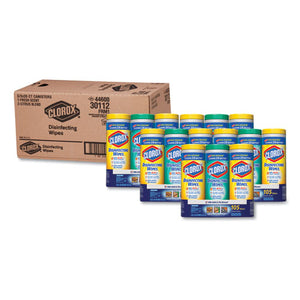 ESCLO30112CT - Disinfecting Wipes, 7x8, Fresh Scent-citrus Blend, 35-canister, 3-pk, 5 Packs-ct