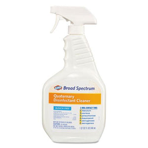 ESCLO30649EA - Broad Spectrum Quaternary Disinfectant Cleaner, 32oz Spray Bottle