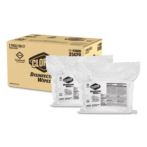 ESCLO31428 - Disinfecting Wipes, Fresh Scent, 7 X 8, 700-bag Refill, 2-carton