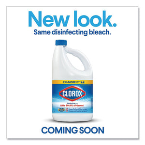 Regular Bleach With Cloromax Technology, 81 Oz Bottle, 6-carton