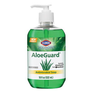 Aloeguard® Antimicrobial Soap, Aloe Scent, 18 Oz Pump Bottle, 12-carton