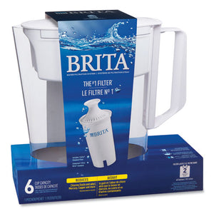 ESCLO36089 - 5-CUP BRITA WATER PITCHER, ONE FILTER