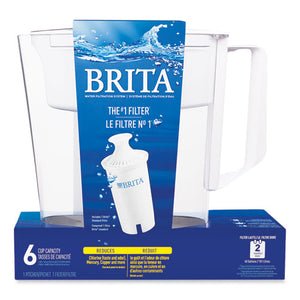 ESCLO36089 - 5-CUP BRITA WATER PITCHER, ONE FILTER