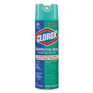 ESCLO38504CT - Disinfecting Spray, Fresh, 19oz Aerosol, 12-carton