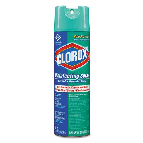 ESCLO38504CT - Disinfecting Spray, Fresh, 19oz Aerosol, 12-carton