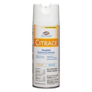 ESCLO49100 - Citrace Hospital Disinfectant & Deodorizer, Citrus, 14oz Aerosol, 12-carton