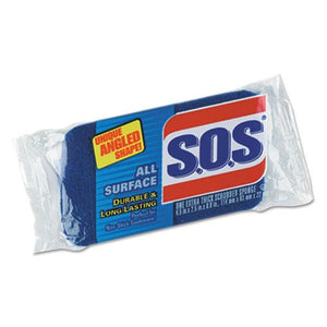 ESCLO91017 - All Surface Scrubber Sponge, 2 1-2 X 4 1-2, 1" Thick, Blue, 12-carton