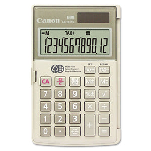 ESCNM1075B004 - Ls154tg Handheld Calculator, 12-Digit Lcd