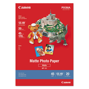 ESCNM7981A011 - Matte Photo Paper, 13 X 19, 45 Lb., White, 20 Sheets-pack
