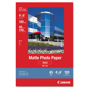 ESCNM7981A014 - Matte Photo Paper, 4 X 6, 45 Lb., White, 120 Sheets-pack