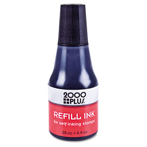 ESCOS032962 - Self-Inking Refill Ink, Black, 0.9 Oz. Bottle