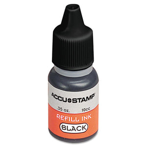 ESCOS090684 - Accu-Stamp Gel Ink Refill, Black, 0.35 Oz Bottle