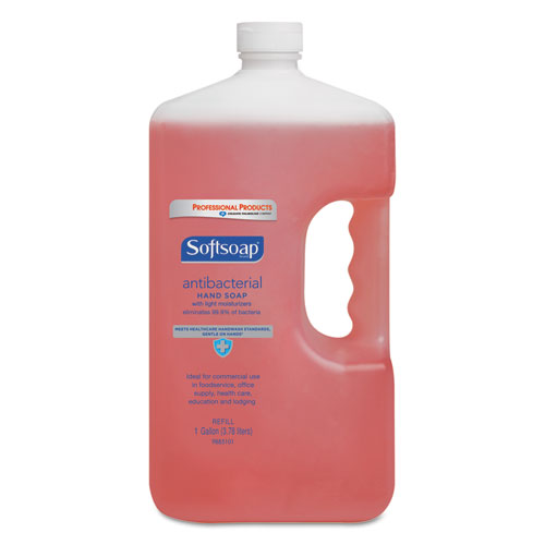 ESCPC01903CT - Antibacterial Liquid Hand Soap Refill, Crisp Clean, Pink, 1gal Bottle, 4-carton