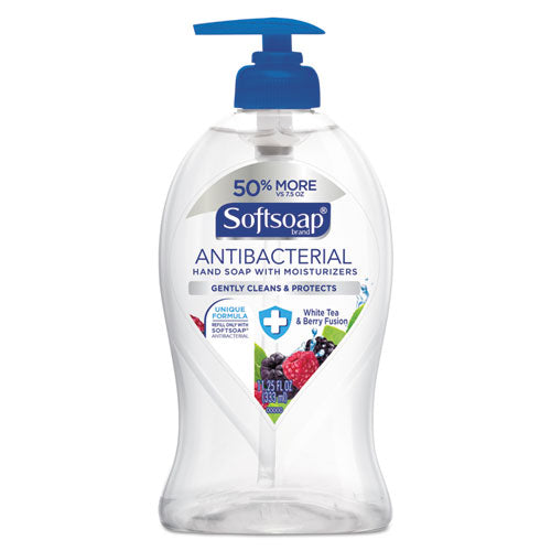 ESCPC44573 - Antibacterial Hand Soap, White Tea & Berry Fusion, 11 1-4 Oz Pump Bottle, 6-ctn