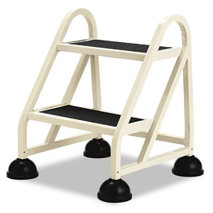 ESCRA102019 - Two-Step Stop-Step Aluminum Ladder, 23" High, Beige