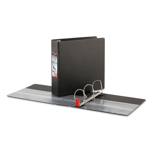 Premier Easy Open Locking Slant-d Ring Binders, 3 Rings, 3" Capacity, 11 X 8.5, Black