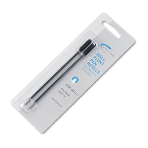 ESCRO85142 - Refills For Ballpoint Pens, Fine, Black Ink, 2-pack