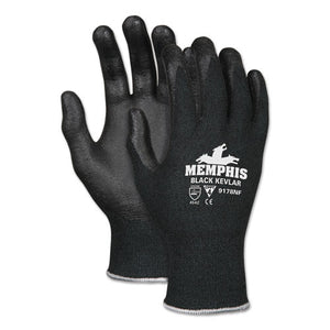 ESCRW9178NFL - Kevlar Gloves 9178nf, Kevlar-nitrile Foam, Black, Large
