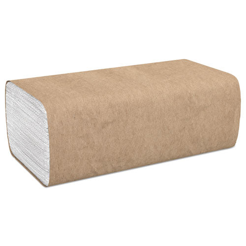 ESCSDH110 - SELECT FOLDED PAPER TOWELS, 1-PLY, 9" X 9.45", WHITE, 250-PACK, 16 PACKS-CARTON