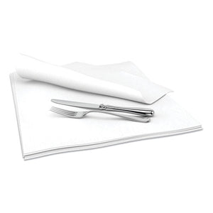 Select Dinner Napkins, 2-ply, White, 16 X 15.5, 150-pack, 20-carton