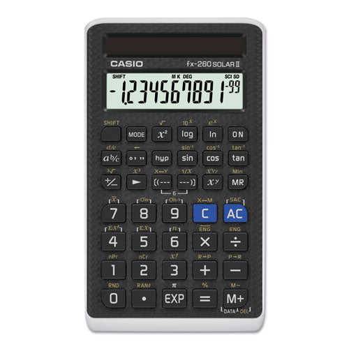 ESCSOFX260SLRII - Fx-260 Solar All-Purpose Scientific Calculator, 12-Digit Lcd