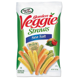 ESCST30357 - Veggie Straws, Sea Salt, 1 Oz Bag, 8 Bags-carton