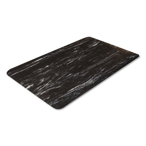 ESCWNCU3660BK - Cushion-Step Surface Mat, 36 X 60, Marbleized Rubber, Black