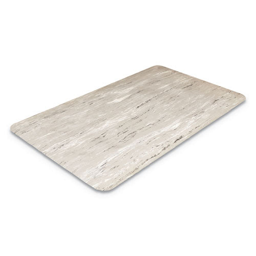 ESCWNCU3672GY - Cushion-Step Surface Mat, 36 X 72, Marbleized Rubber, Gray