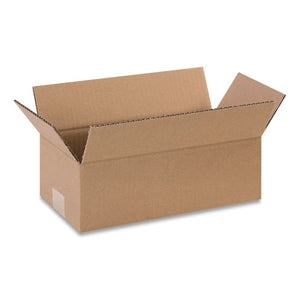 Fixed-depth Shipping Boxes, Regular Slotted Container (rsc), 12 X 6 X 4, Brown Kraft, 25-bundle