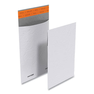 Self-sealing Poly Mailer, Square Flap, Self-adhesive Closure, 6 X 9, White, 100-pack