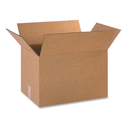 Fixed-depth Shipping Boxes, Regular Slotted Container (rsc), 18 X 12 X 12, Brown Kraft, 25-bundle