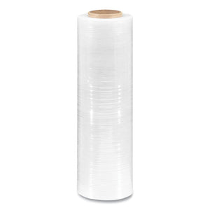 Extended Core Cast Stretch Wrap, 18" X 1,500 Ft, 90-gauge, Clear, 4-carton