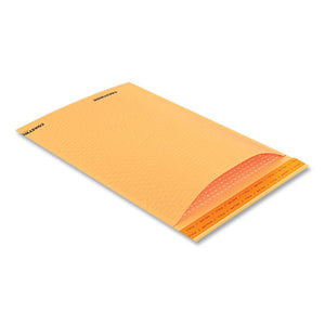 Self-sealing Kraft Bubble Mailer, #5, Square Flap, Self-adhesive Closure, 11.25 X 15, Golden Brown Kraft, 100-pack