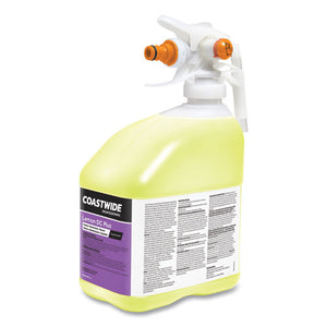 Dc Plus Neutral Disinfectant-cleaner Concentrate For Easyconnect Systems, Lemon Scent, 3.17 Qt Bottle, 2-carton