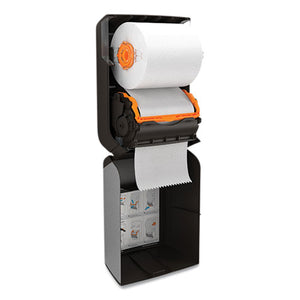 J-series Auto-cut Hardwound Paper Towel Dispenser, 12.32 X 9.34 X 16.67, Black-metallic