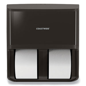 J-series Quad Bath Tissue Dispenser, 13.52 X 7.51 X 14.66, Black