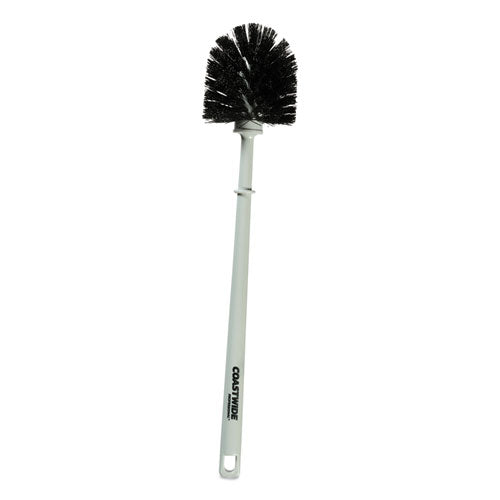 Toilet Bowl Brush, 16.5" Gray