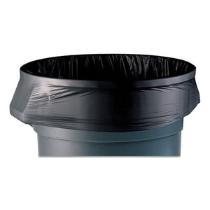 Accufit Linear Low-density Can Liners, 44 Gal, 1.3 Mil, 37" X 50", Black, 100-carton