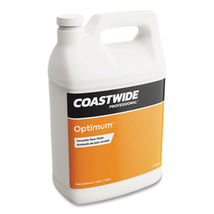 Optimum Floor Finish, Unscented, 3.78 L, 4-carton