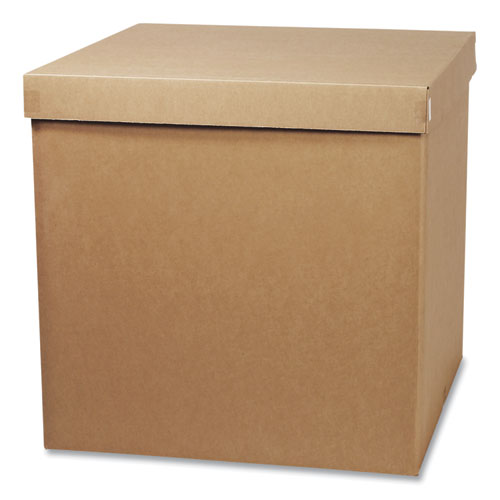 Gaylord Boxes, Triple Wall Construction, Half Slotted Container, 48 X 40 X 36, Brown Kraft