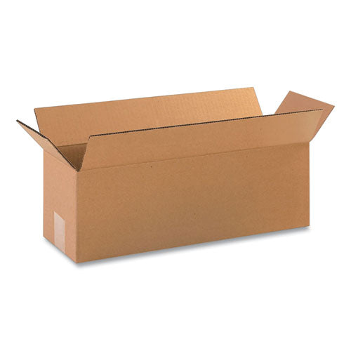 Fixed-depth Shipping Boxes, 200 Lb Mullen Rated, Regular Slotted Container (rsc), 6 X 6 X 2, Brown Kraft, 60-bundle