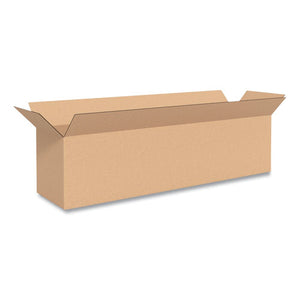 Fixed-depth Shipping Boxes, 200 Lb Mullen Rated, Regular Slotted Container (rsc), 24 X 12 X 12, Brown Kraft, 15-bundle