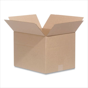 Multi-depth Shipping Boxes, 200 Lb Mullen Rated, Regular Slotted Container, 12.5 X 12.5 X 2 To 6, Brown Kraft, 25-bundle